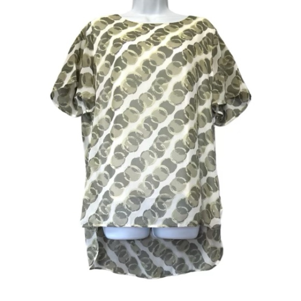 NWT Chico’s Easywear Hi-lo Blouse